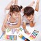 Watercolor Paint Set, with a Watercolor Paint, 36 Color,and a Package of 10 Brushes of Different Sizes, The Best Gift for Beginners, Children and Art Lovers.